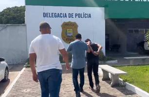 Acusado de furtar bagagens de passageiros de um ônibus é preso em Parnaíba (Foto: Reprodução) Acusado de furtar bagagens de passageiros de um ônibus é preso em Parnaíba (Foto: Reprodução)