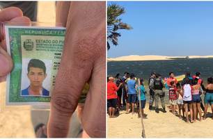 Adolescente morre afogado após se desesperar e pular de canoa em lagoa de Parnaíba (Foto: Renato Carlos / Conecta Piauí) Adolescente morre afogado após se desesperar e pular de canoa em lagoa de Parnaíba (Foto: Renato Carlos / Conecta Piauí)