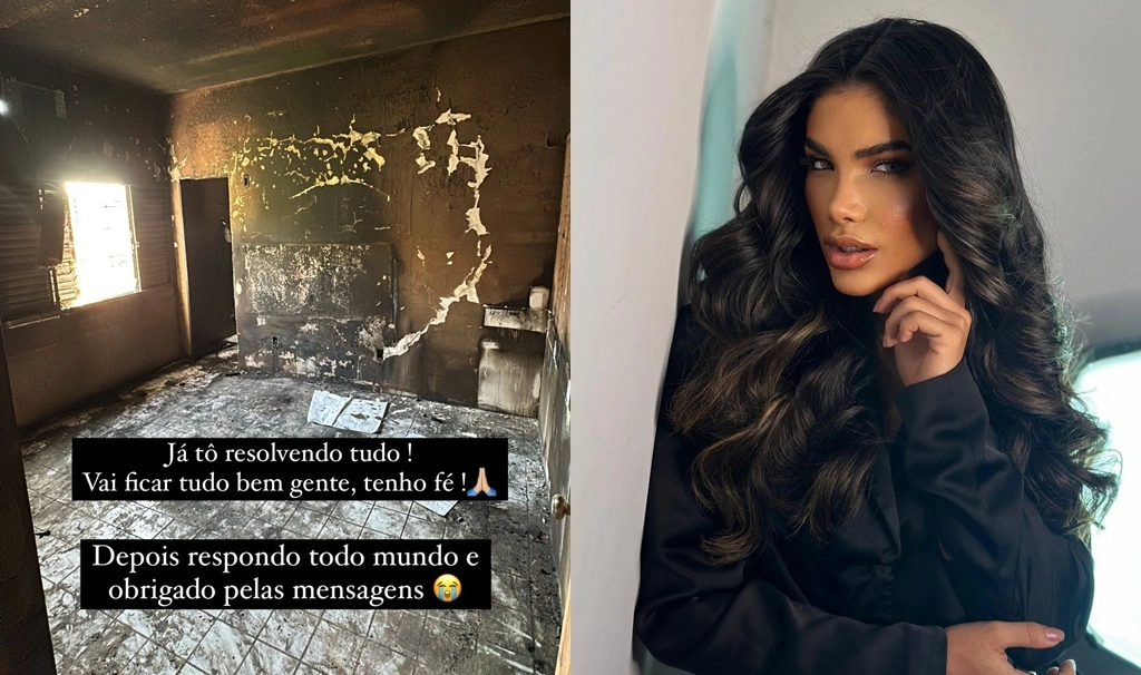 Apartamento de blogueira é destruído por incêndio