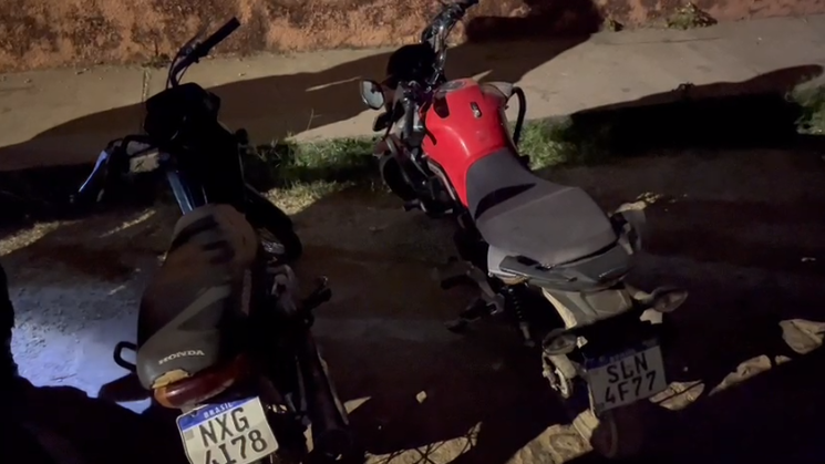 Criminoso é baleado durante confronto com a PM em Teresina; motos são apreendidas