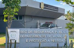 Departamento de Homicídio e Proteção à Pessoa (DHPP) (Foto: Tiago Moura / Conecta Piauí)