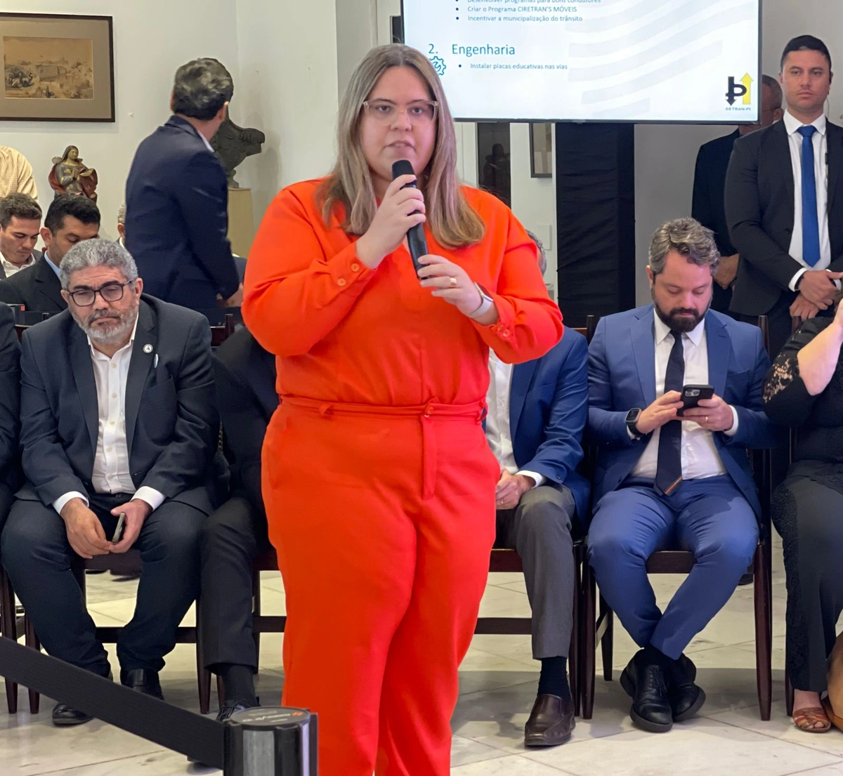 Diretora-geral do Departamento Estadual de Trânsito (Detran-PI), Luana Barradas