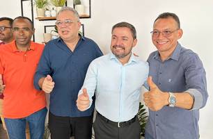 Florentino realiza reunião para apresentar Fábio Novo a lideranças de Teresina (Foto: Reprodução) Florentino realiza reunião para apresentar Fábio Novo a lideranças de Teresina (Foto: Reprodução)