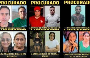Foragidos da Justiça (Foto: Forças de Segurança Pública) Foragidos da Justiça (Foto: Forças de Segurança Pública)