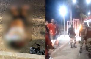 Homem morre atropelado por carro em avenida de Campo Maior (Foto: Reprodução) Homem morre atropelado por carro em avenida de Campo Maior (Foto: Reprodução)