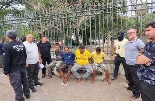 Homens são presos por arrombamento de carros no centro (Foto: Reprodução)