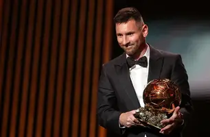 Messi ganha a Bola de Ouro 2023 de melhor jogador do mundo em 2022/23 (Foto: AFP) Messi ganha a Bola de Ouro 2023 de melhor jogador do mundo em 2022/23 (Foto: AFP)