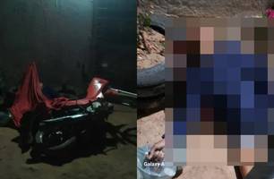 Mulher foi assassinada no mesmo lugar do filho após denunciar 'tribunal do crime' (Foto: Reprodução)