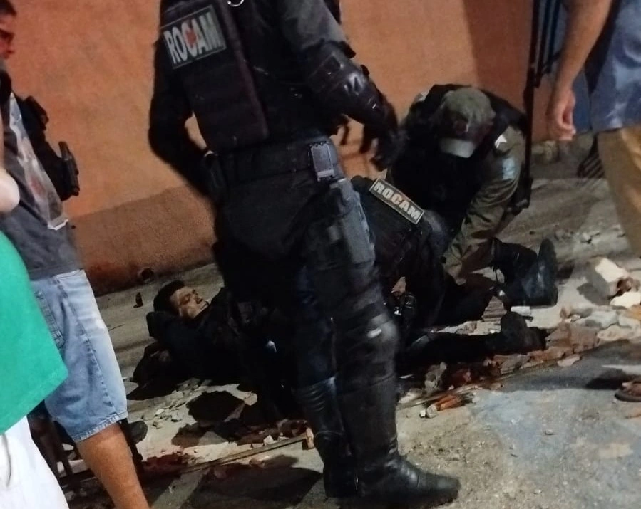 Policial da ROCAM sofre acidente durante perseguição na zona Sul de Teresina