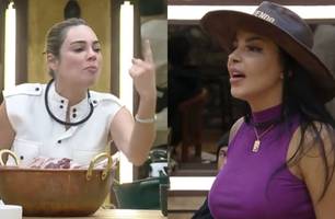 Rachel Sheherazade é expulsa de ‘A Fazenda’ após agredir outra participante (Foto: Reprodução / Record)