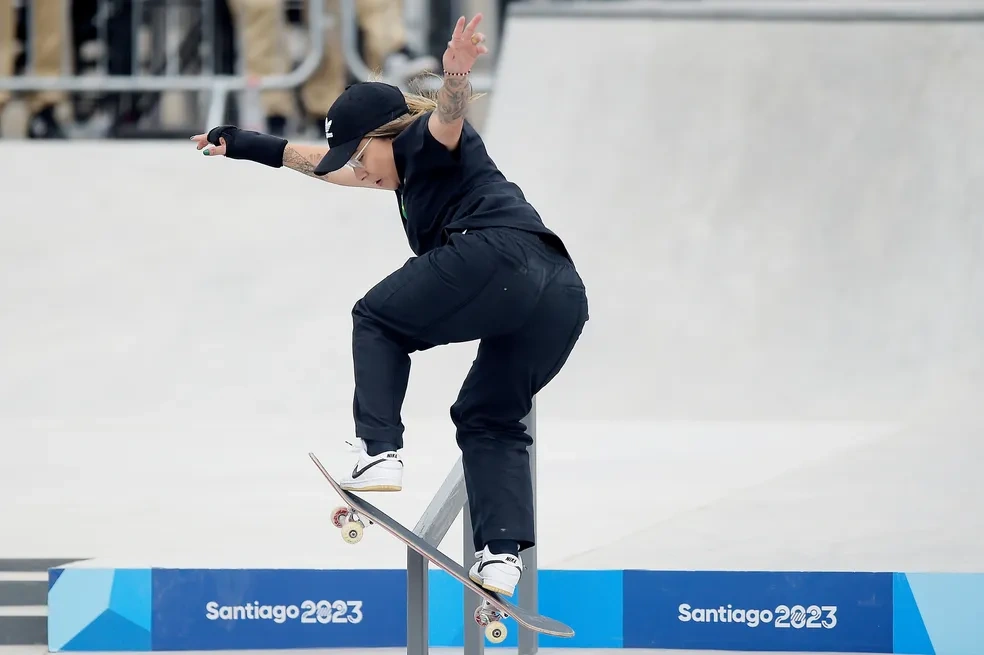 Rayssa Leal fatura 1º ouro do Brasil no Pan de Santiago, Pâmela é prata