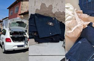 Suspeitos de invadirem clínica odontológica e uma loja de roupas é presa em THE (Foto: Reprodução) Suspeitos de invadirem clínica odontológica e uma loja de roupas é presa em THE (Foto: Reprodução)