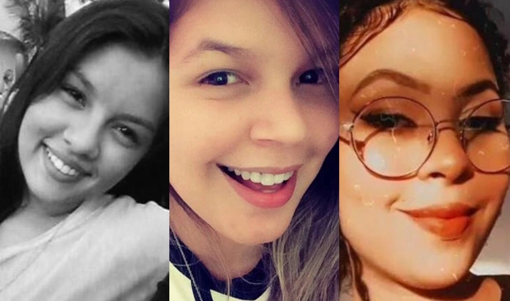 Tainah, Fernanda e Geovana