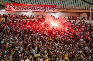 Torcida do River Atlético Clube (Foto: Reprodução) Torcida do River Atlético Clube (Foto: Reprodução)