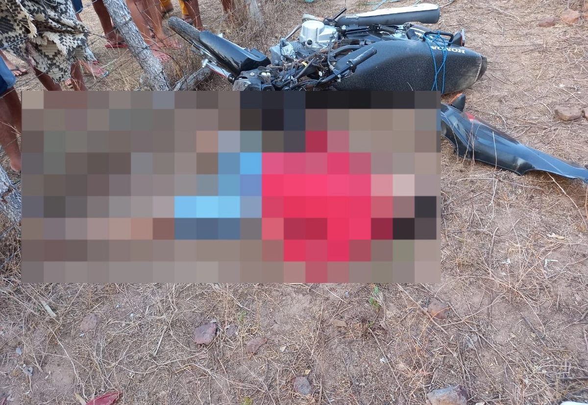 Vítima fatal de acidente de moto
