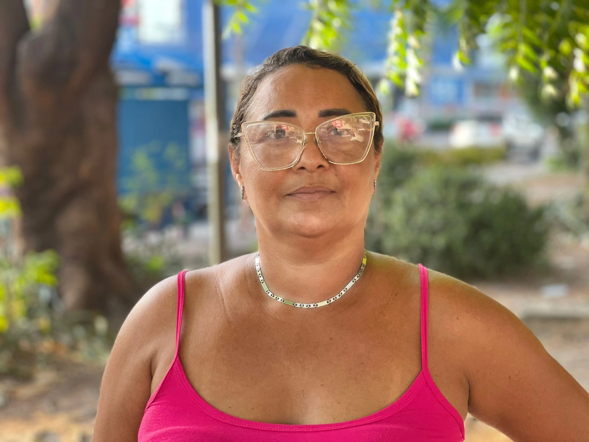 A comerciante Rozilda Maria