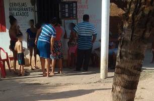 Assassinato na zona Norte de Teresina (Foto: Reprodução) Assassinato na zona Norte de Teresina (Foto: Reprodução)