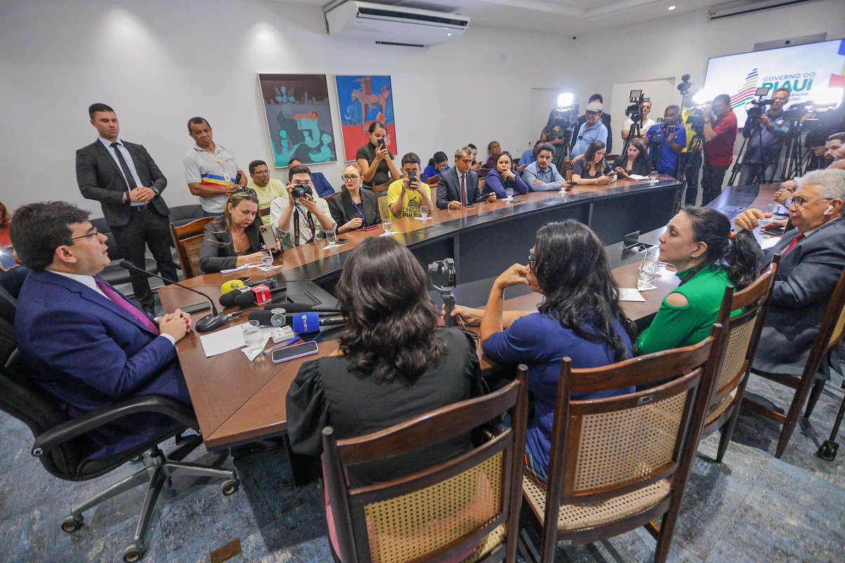 Coletiva de imprensa sobre agenda do governador na Ásia