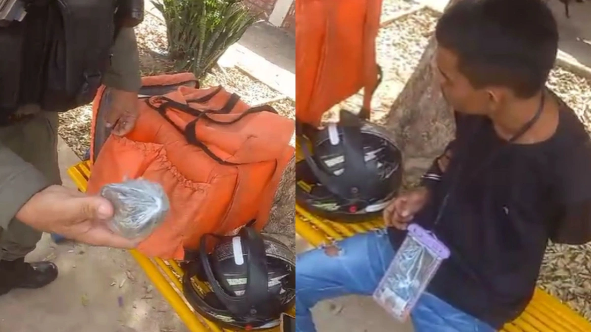 Delivery da maconha: homem é preso após fazer entrega de drogas em Teresina