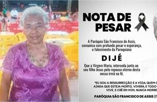 Dona Dijé morreu em casa no bairro São Francisco (Foto: Reprodução) Dona Dijé morreu em casa no bairro São Francisco (Foto: Reprodução)