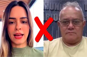 Gessy Lima registra boletim de ocorrência contra 'babão' do prefeito Dr. Pessoa (Foto: Reprodução) Gessy Lima registra boletim de ocorrência contra 'babão' do prefeito Dr. Pessoa (Foto: Reprodução)