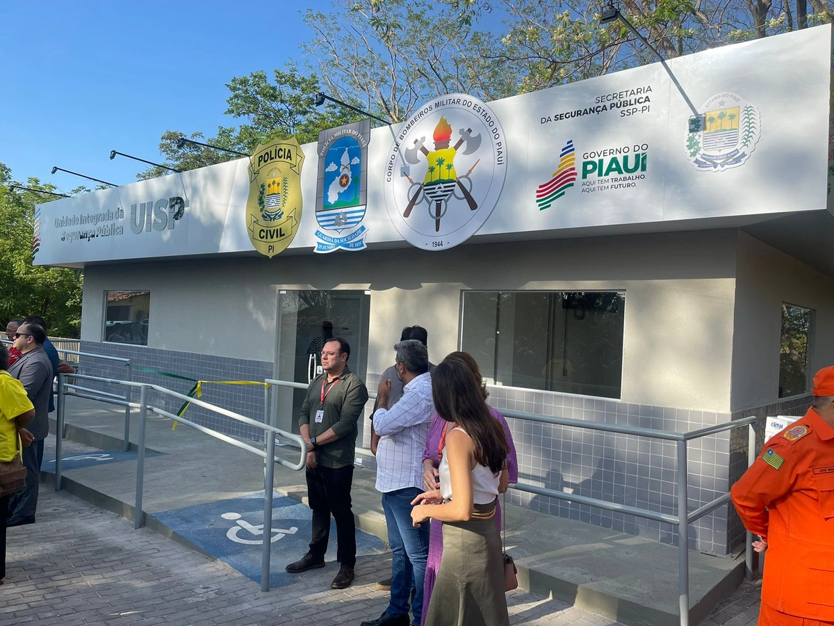 Governo inaugura nova Unidade Integrada de Segurança Pública na zona Norte de THE