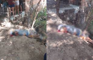 Homicídio no Pedra Mole (Foto: Reprodução) Homicídio no Pedra Mole (Foto: Reprodução)