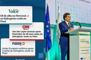 Interesse da Europa no Hidrogênio Verde no Piauí tem repercussão internacional (Foto: Reprodução) Interesse da Europa no Hidrogênio Verde no Piauí tem repercussão internacional (Foto: Reprodução)