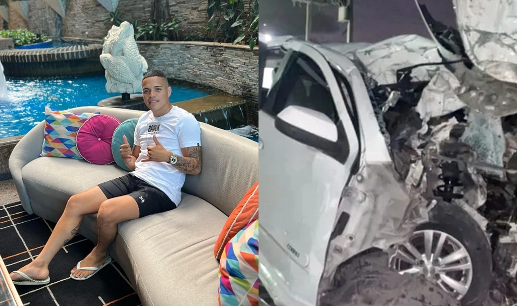 Jogador de futebol que atuou em Teresina morre em grave acidente no Ceará