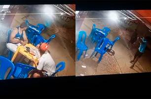 Jovem escapa da morte na zona Norte de Teresina após arma de criminoso falhar (Foto: Reprodução) Jovem escapa da morte na zona Norte de Teresina após arma de criminoso falhar (Foto: Reprodução)