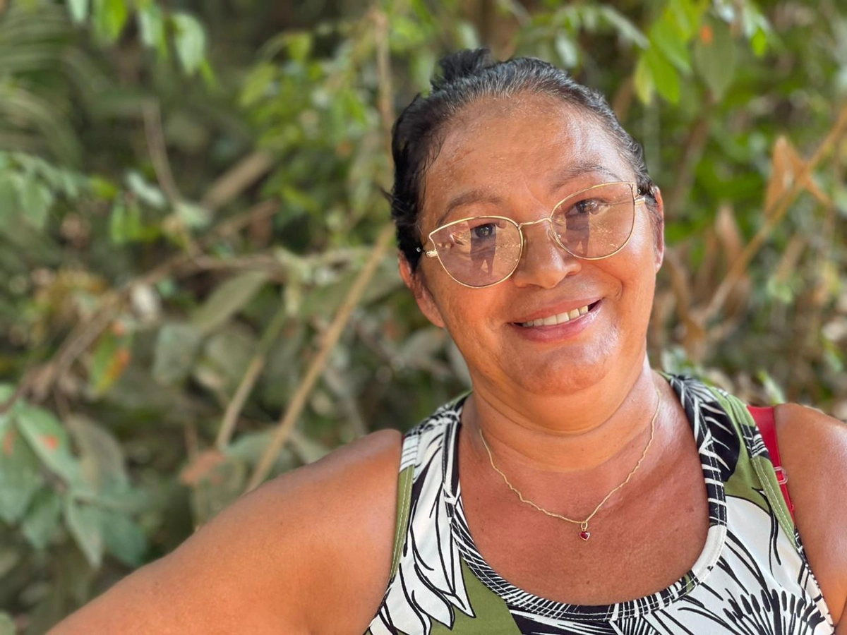 Moradora Maria Luzia