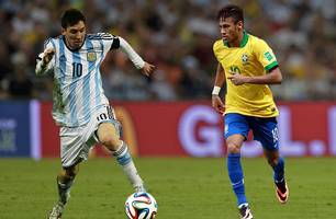 Neymar e Messi (Foto: Reprodução) Neymar e Messi (Foto: Reprodução)