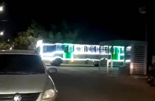 Ônibus decorado para o Natal em Teresina (Foto: Reprodução) Ônibus decorado para o Natal em Teresina (Foto: Reprodução)