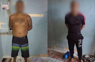Operação policial prende dupla suspeita de roubos e tráfico de drogas em Parnaíba (Foto: Reprodução) Operação policial prende dupla suspeita de roubos e tráfico de drogas em Parnaíba (Foto: Reprodução)