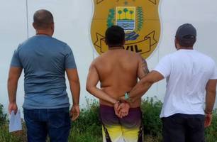 Polícia prende homem suspeito de roubo em Parnaíba (Foto: Reprodução) Polícia prende homem suspeito de roubo em Parnaíba (Foto: Reprodução)
