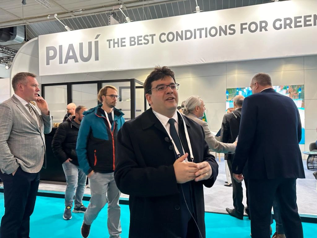 Rafael Fonteles na Semana Europeia de Hidrogênio Verde