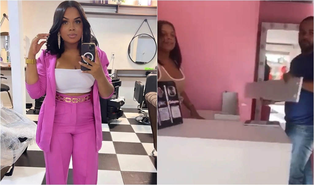 Vídeo mostra marido da vítima fazendo ameaças contra ela momentos antes de assassiná-la