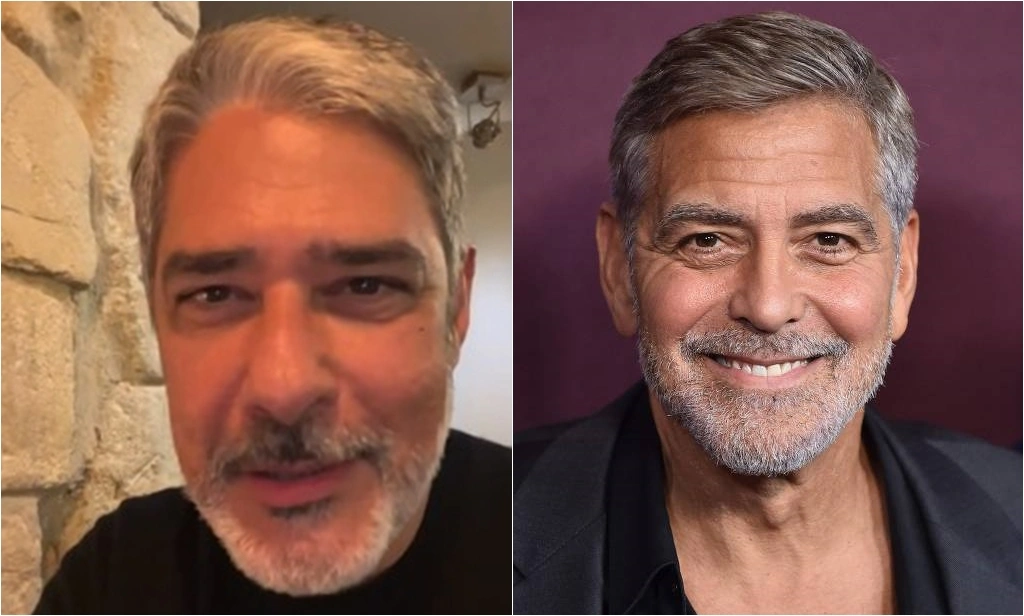 William Bonner e George Clooney