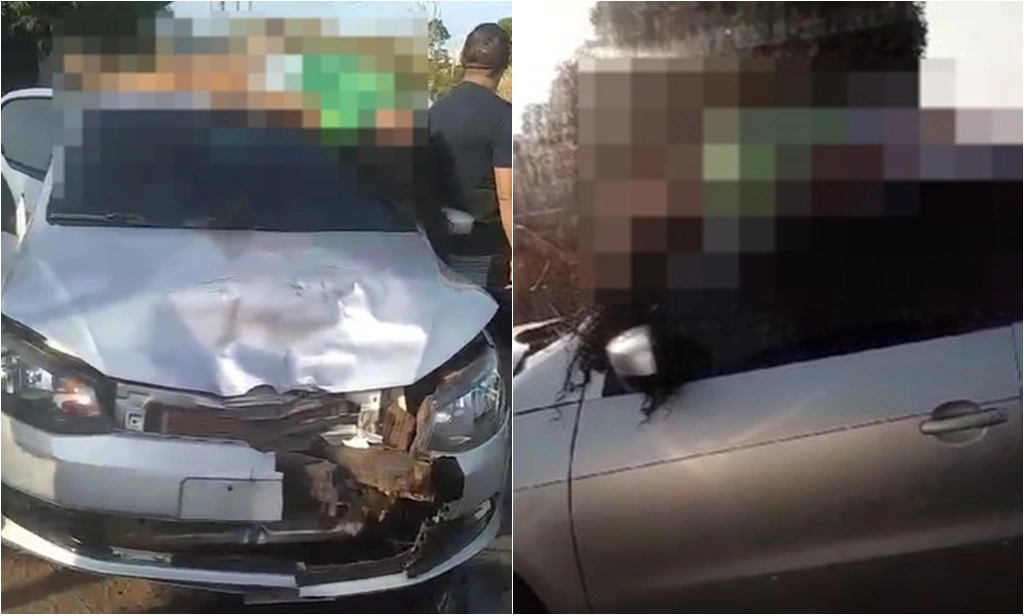 Acidente deixa mulher gravemente ferida