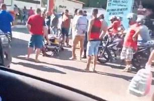 Acidente entre motociclista e ciclista é registrado em Campo Maior (Foto: Reprodução/Campo Maior em Foco) Acidente entre motociclista e ciclista é registrado em Campo Maior (Foto: Reprodução/Campo Maior em Foco)