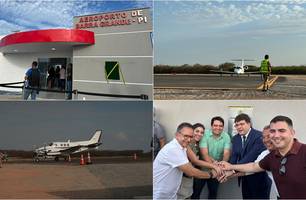 Aeroporto de Barra Grande (Foto: Stefanny  Sales / Conecta Piauí) Aeroporto de Barra Grande (Foto: Stefanny  Sales / Conecta Piauí)