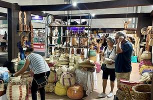 Artesanato piauiense está presente na 34ª Feira Nacional de Artesanato em BH (Foto: Reprodução)