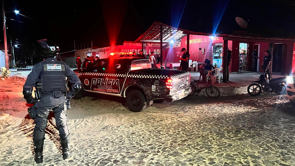 Cerca de 40 policiais participaram da operação Silêncio e Paz em Parnaíba