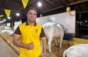 Fazenda Conquista & Nelore IN exibem qualidade no Leilão Joias da Raça Nelore (Foto: Stefanny Sales / Conecta Piauí) Fazenda Conquista & Nelore IN exibem qualidade no Leilão Joias da Raça Nelore (Foto: Stefanny Sales / Conecta Piauí)