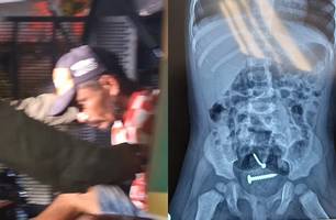Homem é preso suspeito de estuprar filha de um ano e esposa no Piauí (Foto: Reprodução) Homem é preso suspeito de estuprar filha de um ano e esposa no Piauí (Foto: Reprodução)