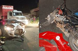 Homem fica gravemente ferido em cima de carro após acidente na BR-316, em Timon (Foto: Reprodução) Homem fica gravemente ferido em cima de carro após acidente na BR-316, em Timon (Foto: Reprodução)