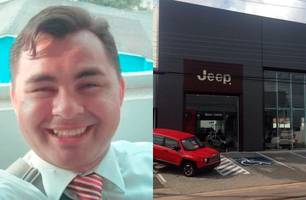 Homem morre após cair do telhado de uma concessionária de veículos em Parnaíba (Foto: Reprodução) Homem morre após cair do telhado de uma concessionária de veículos em Parnaíba (Foto: Reprodução)