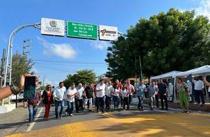 Inauguração de rodovia (Foto: Naiane Feitosa / Conecta Piauí) Inauguração de rodovia (Foto: Naiane Feitosa / Conecta Piauí)