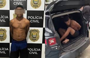 Jovem foragido acusado de vários crimes é recapturado na zona Norte de Teresina (Foto: Reprodução) Jovem foragido acusado de vários crimes é recapturado na zona Norte de Teresina (Foto: Reprodução)
