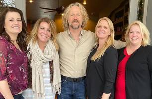 Kody Brown com suas quatro esposas (Foto: Divulgação)